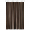 Шторка для ванной ПОЛИЭСТЕР, 180х200 см, кольца в комплекте, КОРИЧНЕВЫЙ БРИЛЛИАНТ, PRIMILA (ПРИМИЛА), 700097