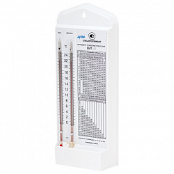Гигрометр психрометрический ВИТ-1 с поверкой РФ, диапазон: от 0 до +25 °С