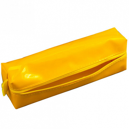 Пенал-косметичка BRAUBERG, под искусственную кожу, ассорти 5 цветов, "Блеск", 20х6х4 см, дисплей, 223896