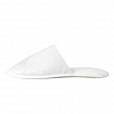 Тапочки одноразовые EVA Classic, закрытые, КОМПЛЕКТ 25 пар, спанбонд + ЭВА, размер 37-42, белые, SMZ, Э/З/Б-№1/25/150