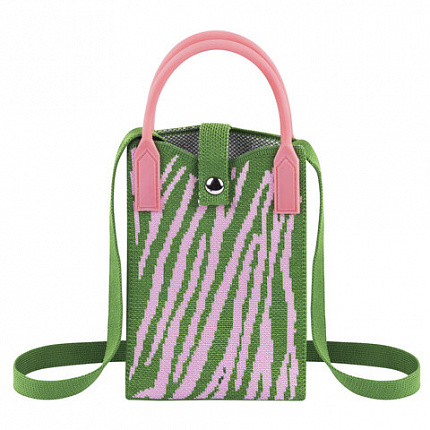 Сумочка-органайзер повседневная HEIKKI KNIT (ХЕЙКИ) кросс боди, вязаная, 17х12х5 см, "Fun zebra", 273792