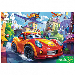 Пазл картонный "МАКСИ-ПАЗЛЫ", АССОРТИ, 180х125х40 мм, РЫЖИЙ КОТ