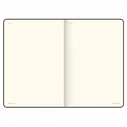 Блокнот-скетчбук А5 (148x218 мм), BRAUBERG "Metropolis Mix", под кожу, 80 л., без линовки, мятный, 113319