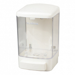 Дозатор для жидкого мыла LAIMA, НАЛИВНОЙ, 1 л, белый, ABS-пластик, 601794