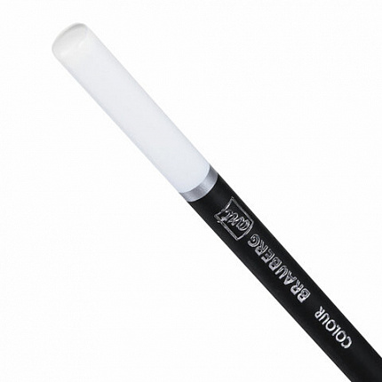 Карандаши художественные белые, НАБОР 12 шт. BRAUBERG ART CLASSIC, МЯГКИЙ грифель 3,3 мм, 181896