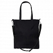 Сумка шоппер HEIKKI EQUIP (ХЕЙКИ), канвас, карманы, 38х35 см, черный, 272441