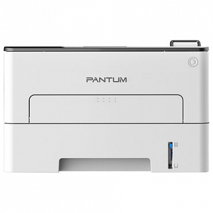 Принтер лазерный PANTUM P3300DW, A4, 33 стр./мин., 60000 стр./мес., ДУПЛЕКС, сетевая карта, Wi-Fi