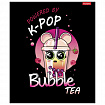 Тетрадь А5, 48 л., HATBER скоба, клетка, глянцевая ламинация, "Bubble tea" (микс в спайке), 089457, 48Т5лВ1