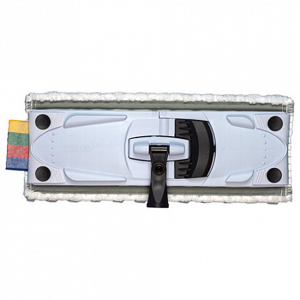 Насадка МОП плоская 34х15 см для набора 602118, на кнопках, микроволокно,VILEDA "УльтраСпидМиниМикроЛайт", 517278