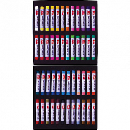 Пастель сухая художественная BRAUBERG ART CLASSIC, 48 цветов, круглое сечение, 181456