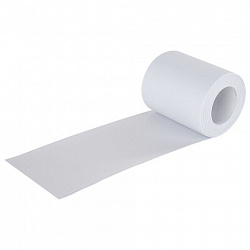 Клейкая лента бордюрная для ванны и кухни 80 мм х 3,2 м, белая, акриловая основа, WBZ (ВБЗ), 700428