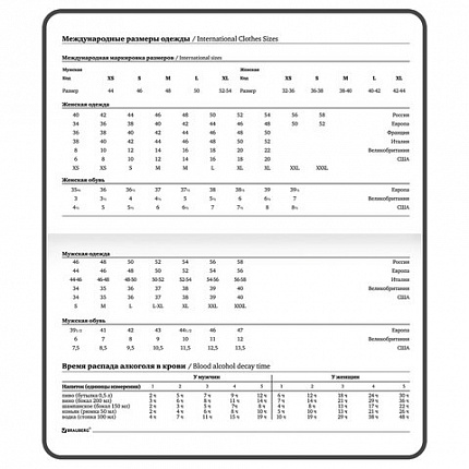 Еженедельник недатированный с резинкой 171х93 мм, BRAUBERG, твердый, 64 л., "Minimal", голубой, 116313