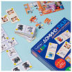 Игра настольная Домино + пазл, АССОРТИ, 2 сюжета, HATBER