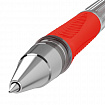 Ручка шариковая BRAUBERG "BP-GT", КРАСНАЯ, корпус прозрачный, евронаконечник 0,7 мм, линия письма 0,35 мм, 144007