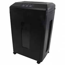 Уничтожитель (шредер) BRAUBERG PROFESSIONAL PS-623n, CD, "HeavyDuty", 7 уровень секретности, 1х2 мм, 6 листов, корзина 23 литра, 532592