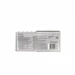 Батарейки КОМПЛЕКТ 40 шт., GP Super G-Tech AAA (LR03, 24А) алкалиновые, мизинчиковые, 24AA21-2CRSWC40