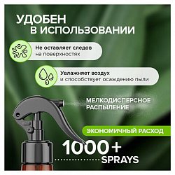 Освежитель воздуха 380 мл SYNERGETIC "Миндаль и яблоневый цвет", биоразлагаемый, нейтрализатор запахов, спрей, 900001