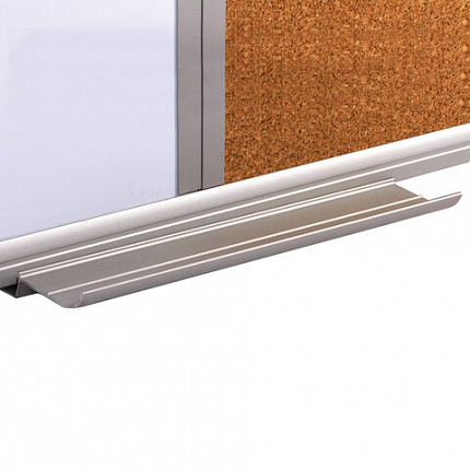 Доска комбинированная: магнитно-маркерная, пробковая для объявлений, 90х120 см, РОССИЯ, BRAUBERG, 236865