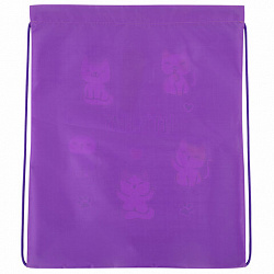 Мешок для обуви BRAUBERG KIDS, с петлей, 42х34 см, "Игривые котята", 272413