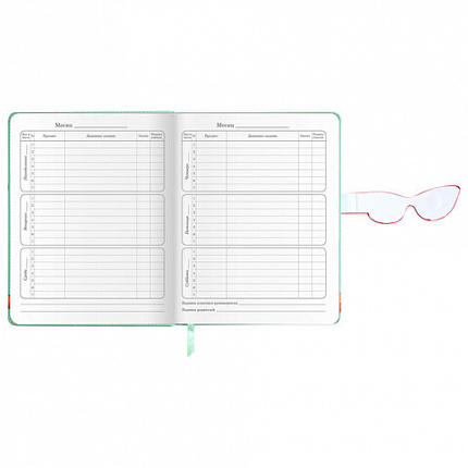 Дневник 1-4 класс 48 л., кожзам (твердая), застежка, ЮНЛАНДИЯ, "Корги в Очках", 106210