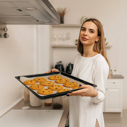 Бумага для выпечки силиконизированная, пергамент 38 х 50, цвет коричневый, WBZ (ВБЗ), 609589