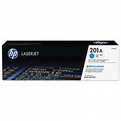 Картридж лазерный HP (CF401A) LaserJet Pro M277n/dw/M252n/dw, №201A, голубой, оригинальный, ресурс 1400 страниц