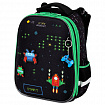 Ранец BRAUBERG PREMIUM, 2 отделения, с брелоком, "Space strike", патчи на липучках, 38х29х16 см, 273104