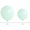 Шары воздушные НАБОР ДЛЯ ДЕКОРА "Нежность", 105 шаров, голубой/мятный/золото, BRAUBERG KIDS, 591896