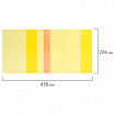 Обложка ПЭ для дневников и учебников с твердой обложкой МАЛОГО ФОРМАТА, ЦВЕТНАЯ С ЗАКЛАДКОЙ, СУПЕРПЛОТНАЯ, 200мкм, 226х430мм, ПИФАГОР,227424