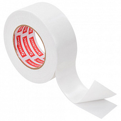 Клейкая двухсторонняя лента 50 мм х 8 м, НА ВСПЕНЕННОЙ ОСНОВЕ, 1 мм, прочная, BRAUBERG, 600485