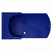 Короб архивный 330х245х70 мм, пластик, разборный, до 600 листов, синий, 0,9 мм, BRAUBERG EXTRA, 272893
