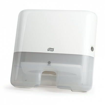 Диспенсер для полотенец TORK (Система H2) Elevation, mini, Z-сложения, белый, 552100
