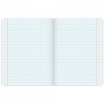 Тетрадь 12 л., HATBER Premium, клетка, обложка картон, плотная бумага 80 г/м2, "NEWtone" Голубая дымка, 089681, 12Т5A1_05057