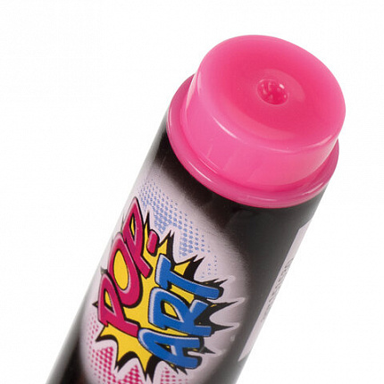 Маркер меловой "POP-ART" РОЗОВЫЙ, 3,5 мм, стираемый, для гладких поверхностей, BRAUBERG, 151522