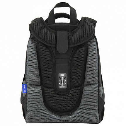 Ранец BRAUBERG PREMIUM, 2 отделения, с брелоком, "Быстрая машина", 38х29х16 см, 270600