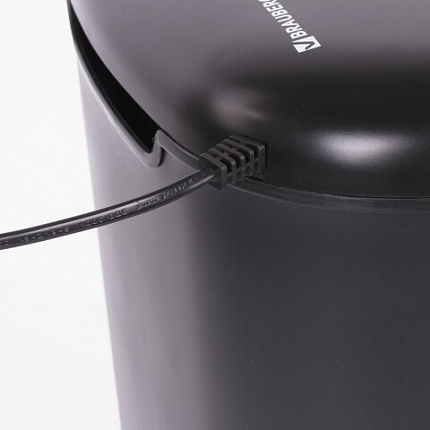 Уничтожитель (шредер) BRAUBERG S6, 3 уровень секретности, фрагменты 5х34 мм, 6 листов, корзина 16 литров, 530963