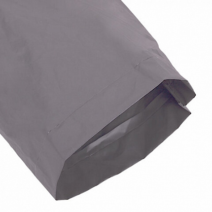 Дождевик плащ на кнопках, EVA, многоразовый прочный, чехол в комплекте, универсальный размер, серый, SHAMAANI (ШАМААНИ), 610936