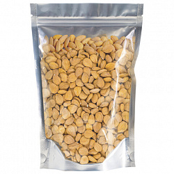 Пакеты дой-пак с замком ZIP LOCK, металлизированная + прозрачная стенка, 200х300 + 50 мм, КОМПЛЕКТ 100 штук, 70 мкм, BRAUBERG, 700687