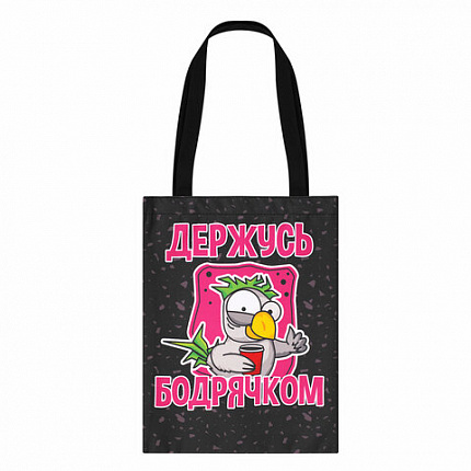 Сумка шоппер, полиэстер, 31х39 см, АССОРТИ, СШР-1