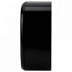 Диспенсер для туалетной бумаги LAIMA PROFESSIONAL PREMIUM BLACK (Система T2), малый, черный, ABS-пластик, 609521