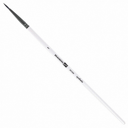 Кисти художественные набор 10 шт, синтетика в ПВХ пенале, № 1-10, BRAUBERG ART DEBUT,