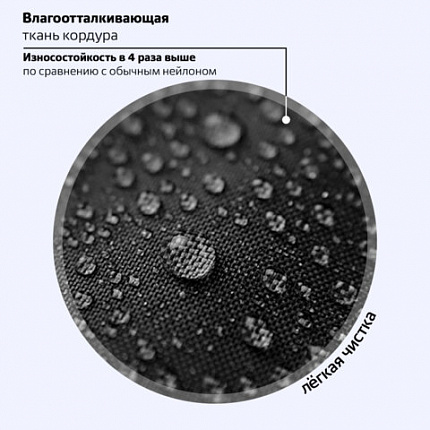 Ранец BRAUBERG STABLE, 2 отделения, с брелоком, "Синий мяч", 36х28х16 см, 274390