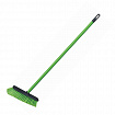 Щетка для уборки КОМПЛЕКТ черенок 110 см + щетка, ширина 31 см, щетина 7 см, еврорезьба, AZUR, 51030