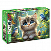 Пазл картонный "КОШАЧЬИ ЗАБАВЫ" 260 элементов АССОРТИ, 220х330 мм, HATBER