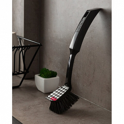 Щетка для мытья посуды со скребком, 27х4х7см, "Pepita", YORK, 041042