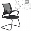 Кресло для приемных и переговорных BRABIX "Fly CF-100", черное, 532087