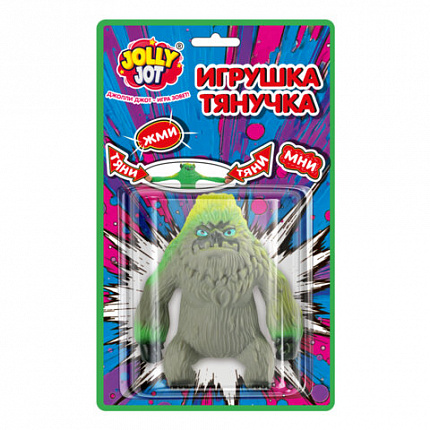 Игрушка-антистресс "ЛЕСНОЙ МОНСТР", 14 см, ассорти 4 вида, JOLLY JOT (ДЖОЛЛИ ДЖОТ), 665779