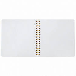 Фотоальбом 22х22 см, 20 белых листов, уголки, стикеры, ручки, клей, BRAUBERG White Line, 880651