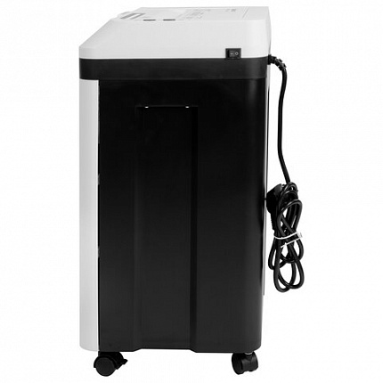 Уничтожитель (шредер) с автоподачей BRAUBERG PROFESSIONAL AUTO CM-150m, HeavyDuty, 5 уровень секретности, 2х13 мм, корзина 20 литров, 533131