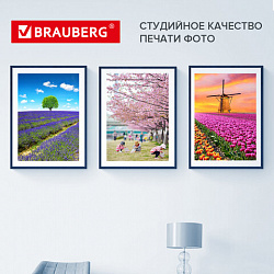 Фотобумага PREMIUM сатин, 10х15 см, 260 г/м2, односторонняя, 500 листов, BRAUBERG, 364002